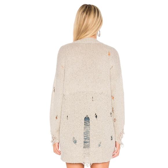 ONE TEASPOON Laddered Whiskey Distressed Knit Sweater - Picture 3 of 9